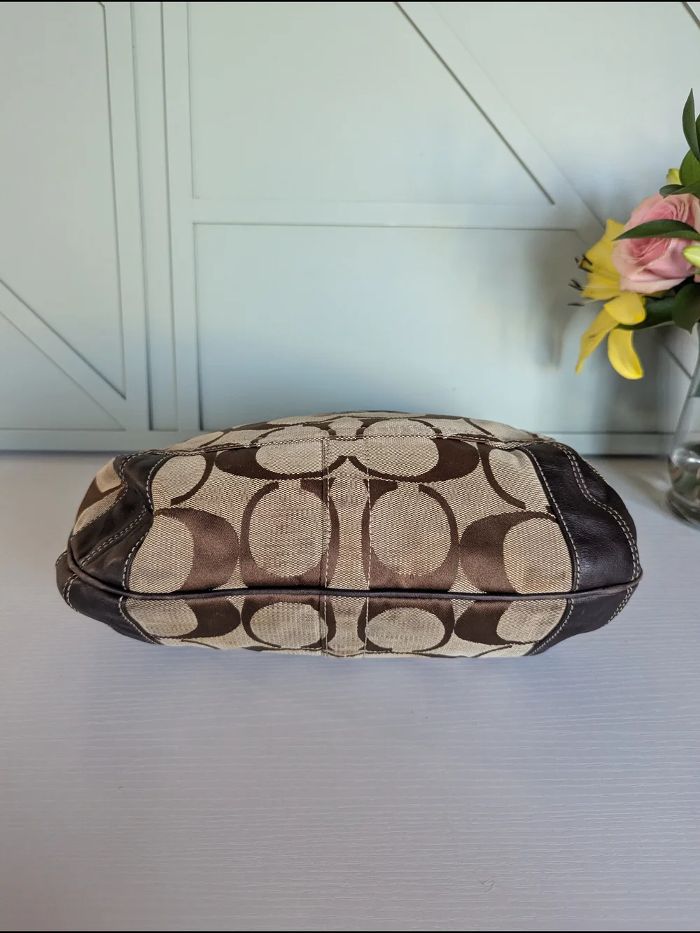 Y2K-era Coach Signature Ergo Hobo Bag